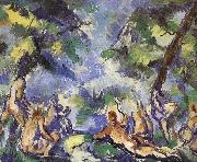 Paul Cezanne, Bath nine women who